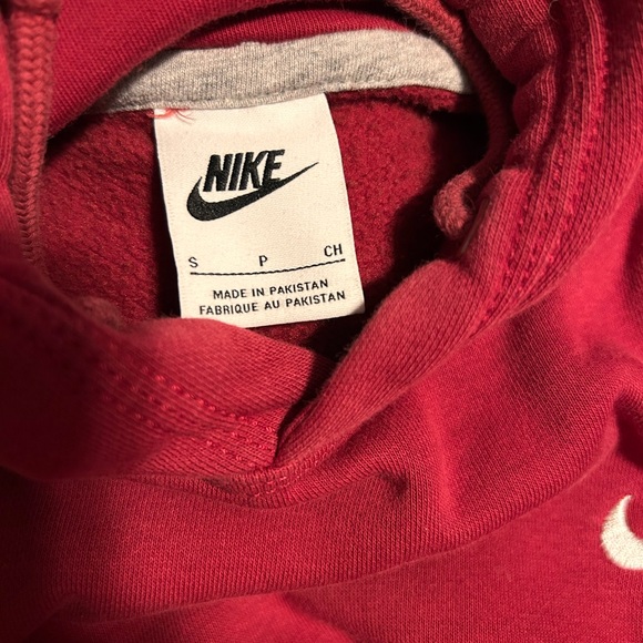 Nike Men's Burgundy/Red Sweatshirt - Picture 3 of 3